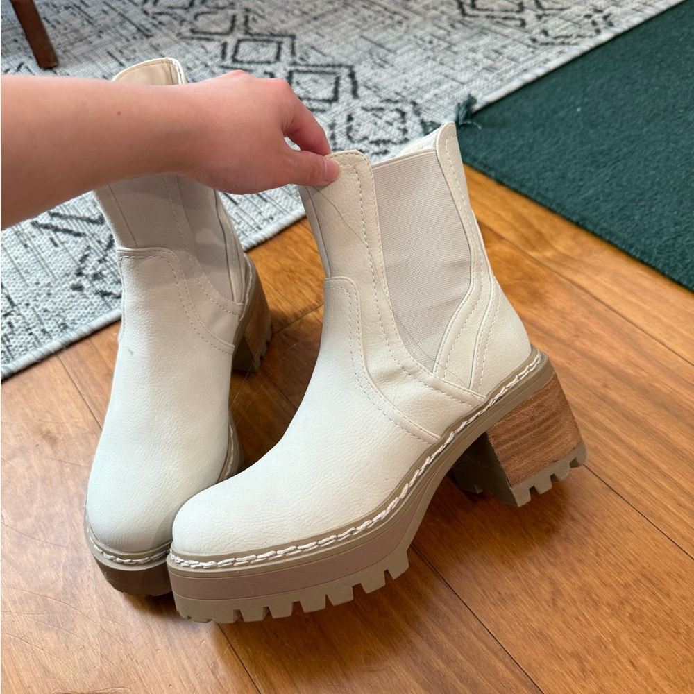 Altar’d State White Platform Boots